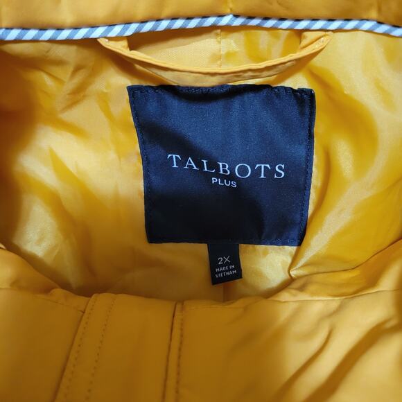 Talbots Women's 2X Quilted Full Zip Jacket - Picture 6 of 7